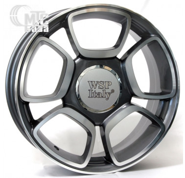 WSP Italy Fiat (W157) Forio 7x17 4x100 ET37 DIA56,6 (anthracite polished)
